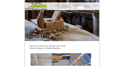 Desktop Screenshot of holzbau-gaida.de